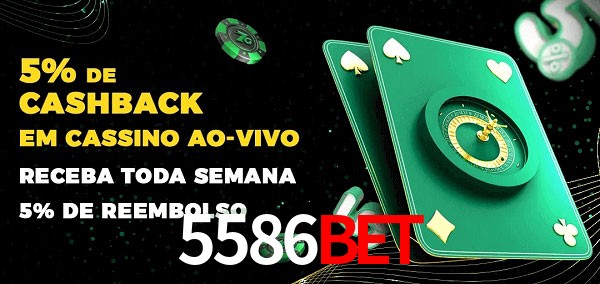 Promoções do cassino ao Vivo 5586bet